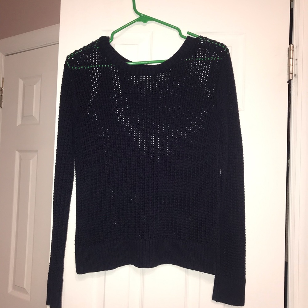 Navy blue sweater